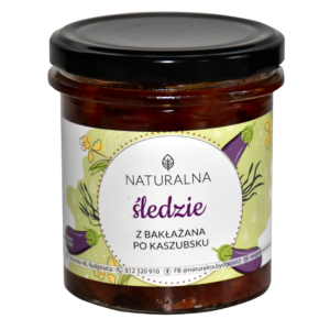 Bakłażan a'la śledź po kaszubsku BIO 350ml