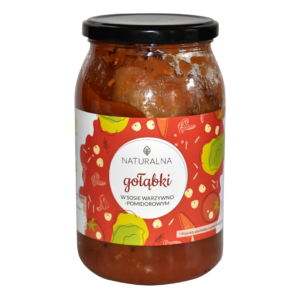 Gołąbki w sosie warzywno-pomidorowym BIO