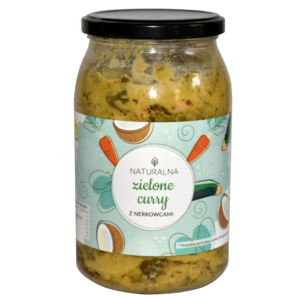 Zielone curry z nerkowcami BIO