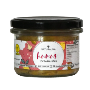 Hummus z czarnuszką BIO