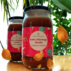 Krem z kiszonego buraka z jabłkiem i chrzanem  BIO 815ml